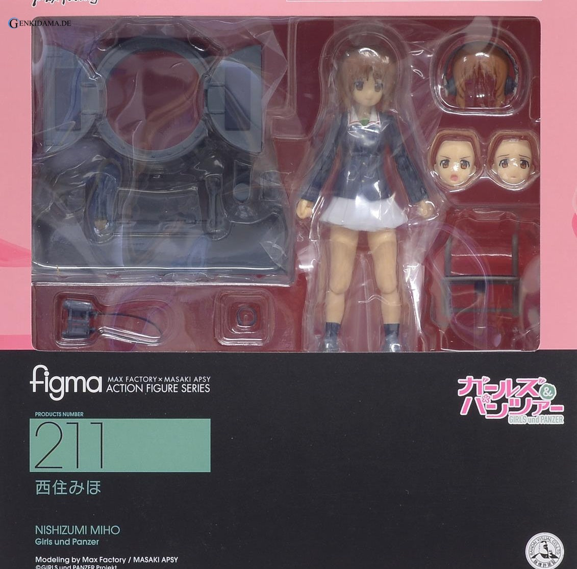 figma Nishizumi Miho (PVC Figure)