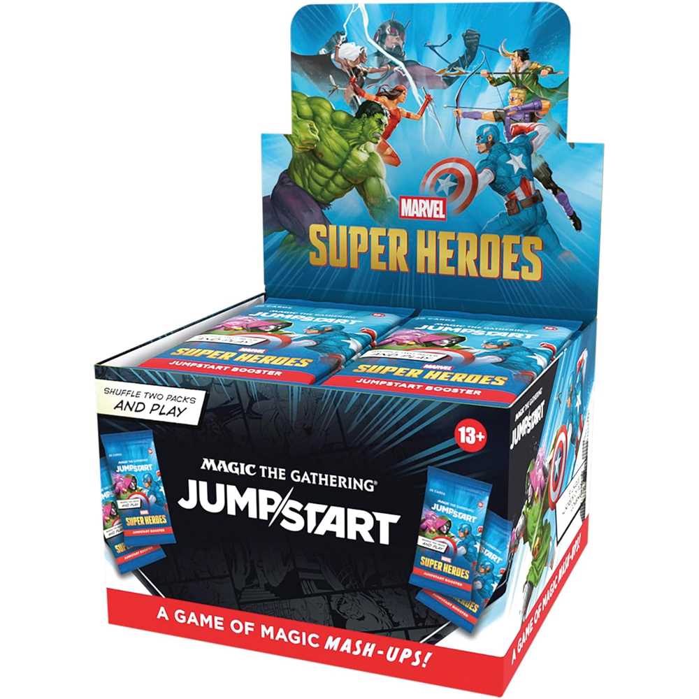 MTG - MARVEL SUPER HEROES JUMPSTART BOOSTER DISPLAY (24 BUSTE) - ENG