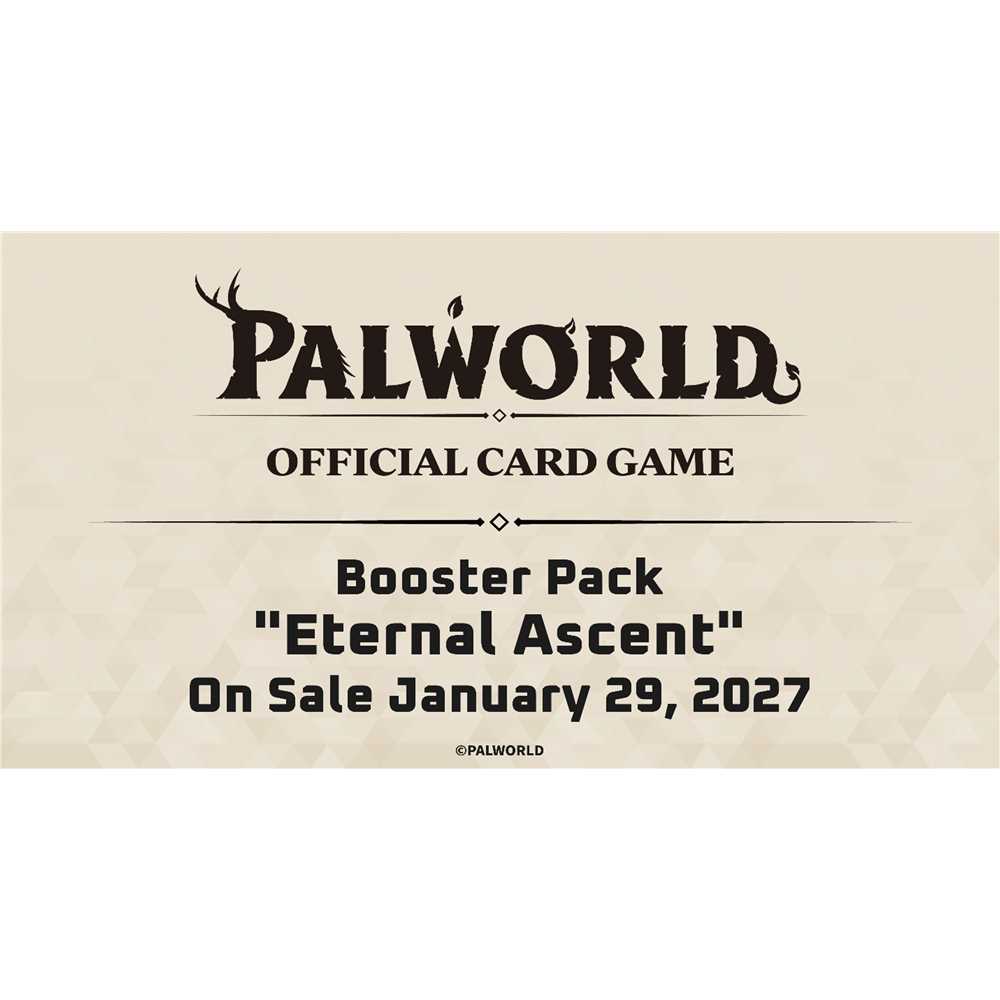 BOOSTER BOX PALWORLD BP-03/BP03 ETERNAL ASCENT (12 BOOSTER) ENG BUSHINAVI STORE