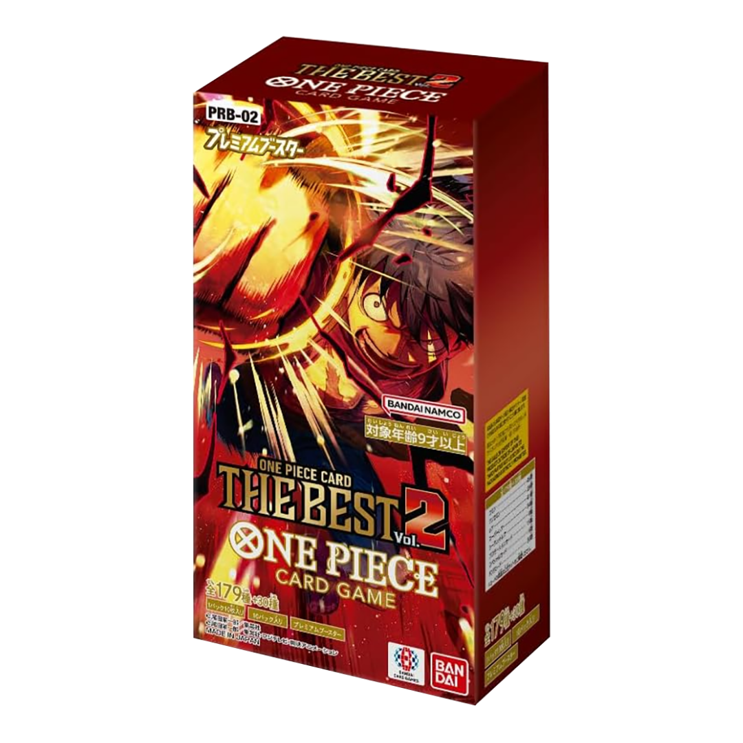 ONE PIECE CARD GAME PRB-02 PREMIUM BOOSTER DISPLAY (10 PACKS) - JP