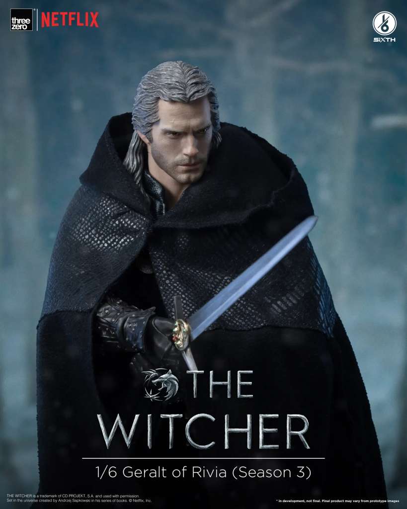 Geralt from Netflix - The Witcher Season 3 . - ThreeZero