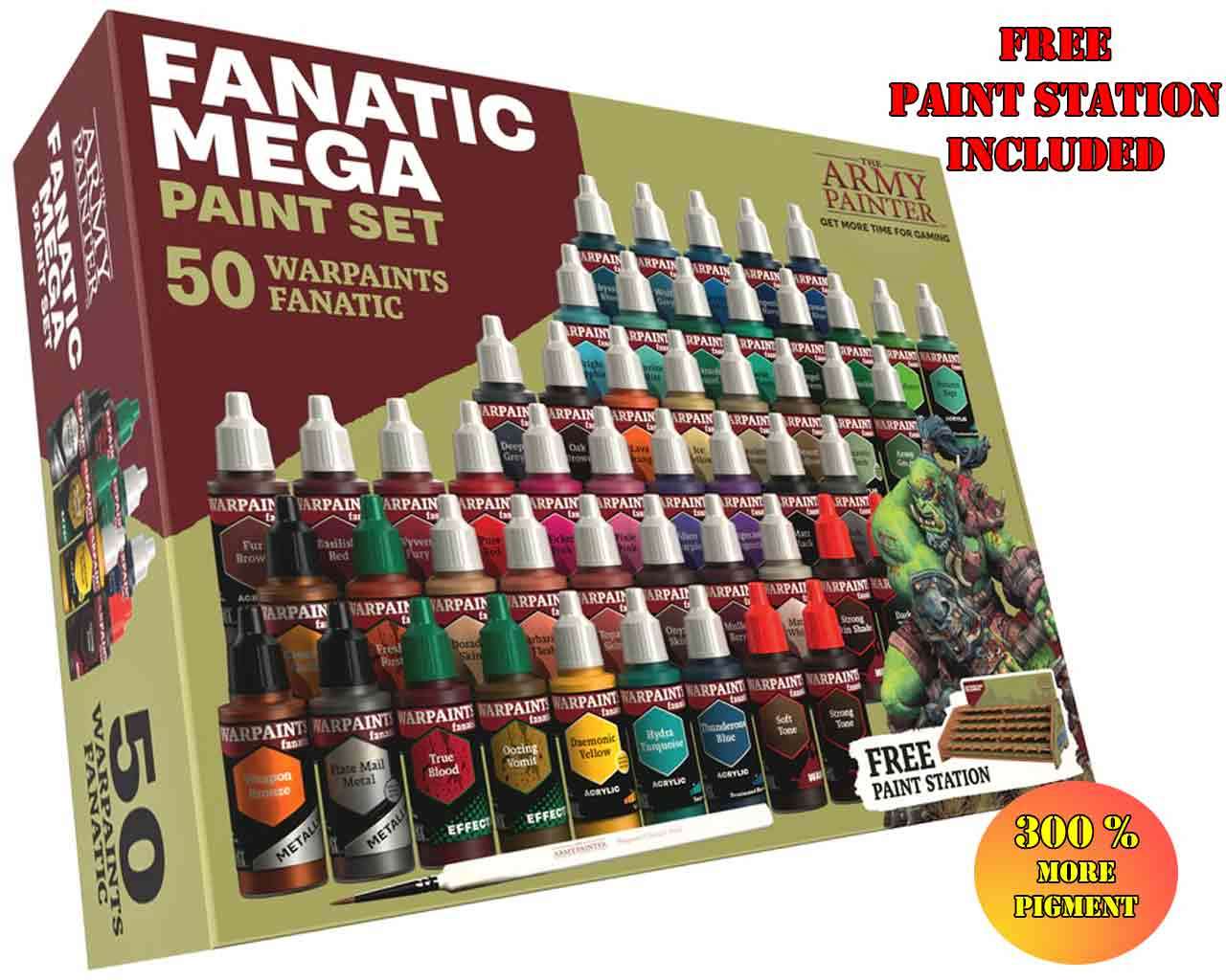 Warpaints Fanatic - Mega Set - Army Painter - Anime Figuren günstig kaufen