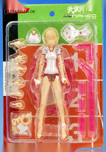 Busou Shinki MMS NAKED FLESH Ver.1 TYPE-SPORTS WineRed