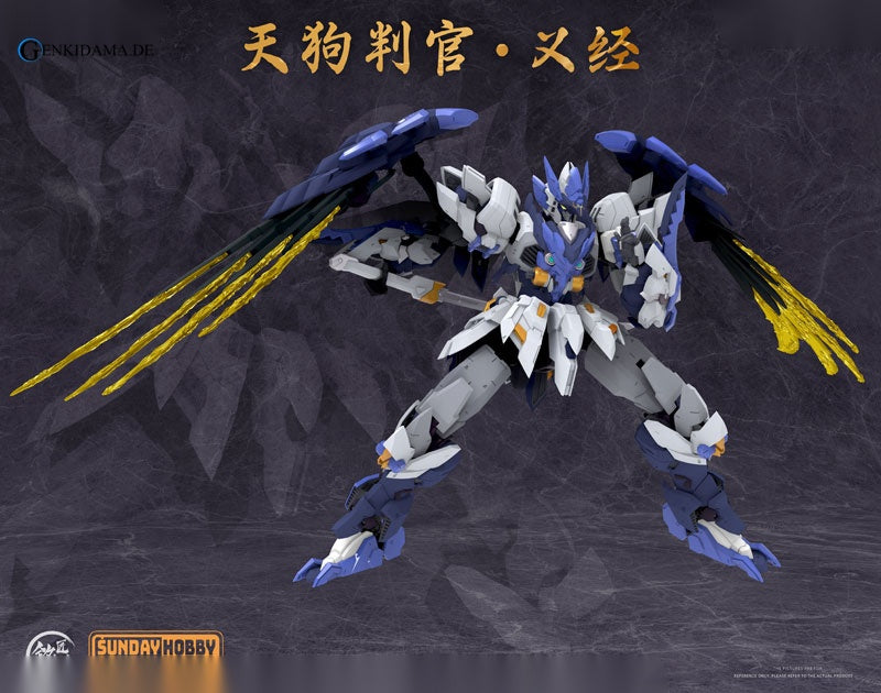 MJZ STUDIO x SUNDAY HOBBY Tengu Hangan Yoshitsune Plastic Model Kit