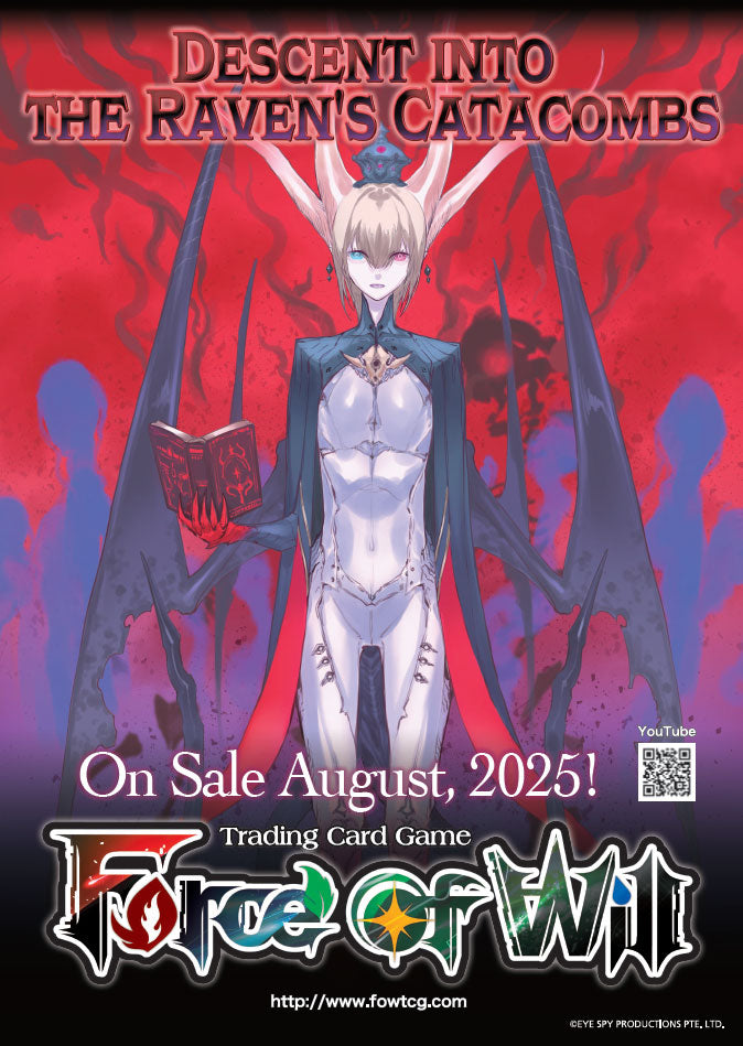 1 Kit Prerelease E1 Descent into the Raven’s Catacombs (2 Spielmatten + 12 Promo) + 72 Booster FOW E1