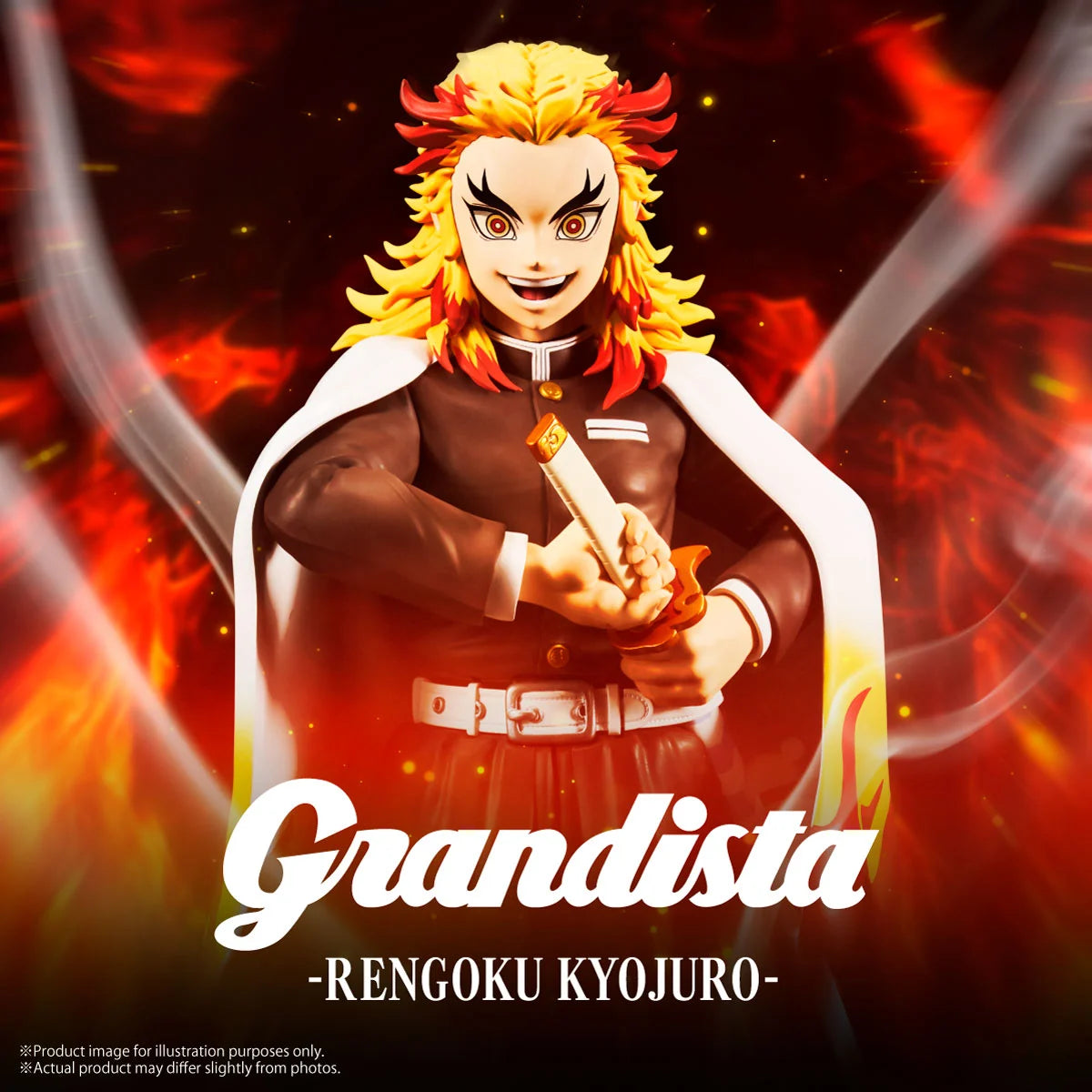 Kyojuro Rengoku Grandista Series Banpresto