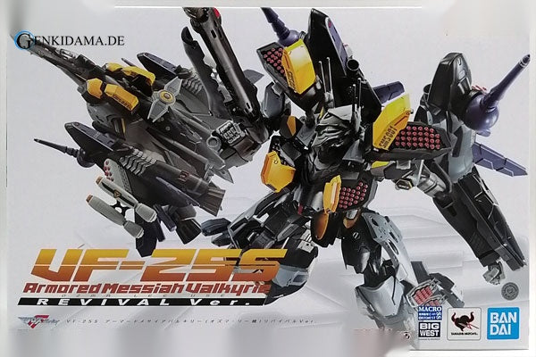 DX Chogokin Macross Frontier VF-25S Armored Messiah Valkyrie (Ozma Lee Custom) Revival Ver. (Tamashii Web Exclusive)