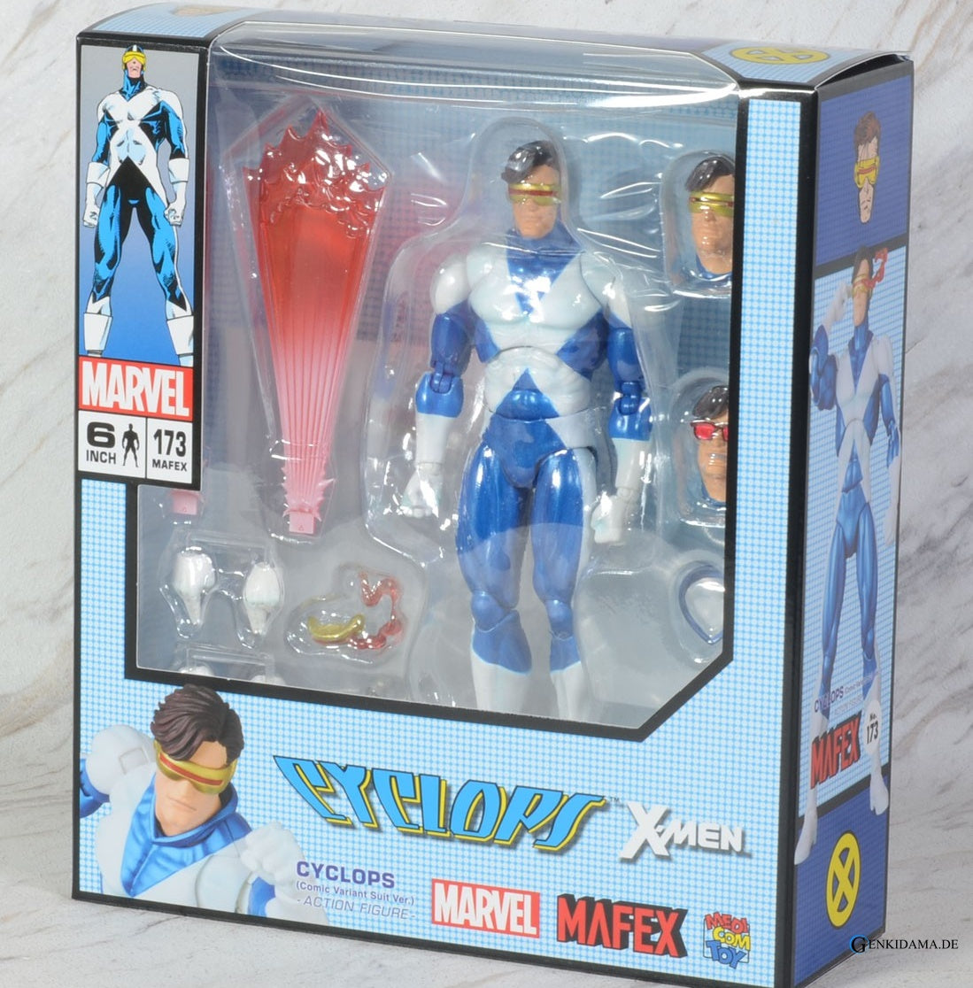 Mafex No.173 Cyclops (Comic Variant Suit Ver.)