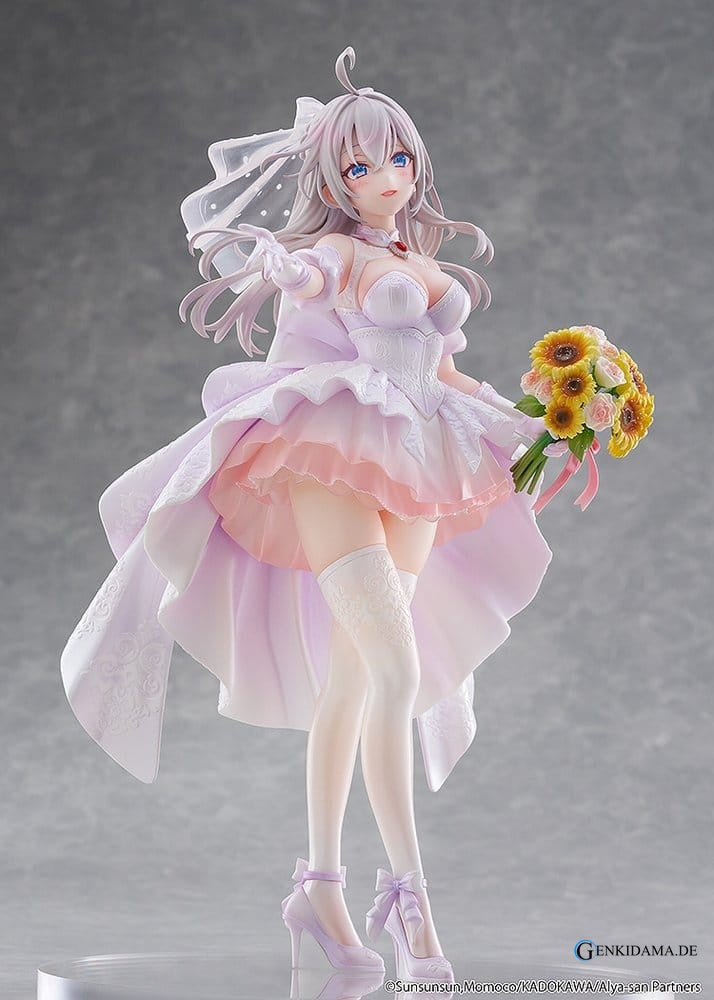 Alya Sometimes Hides Her Feelings in Russian Statue 1/7 Alisa Mikhailovna Kujou Wedding Dress Ver. 24 cm Ansicht 13