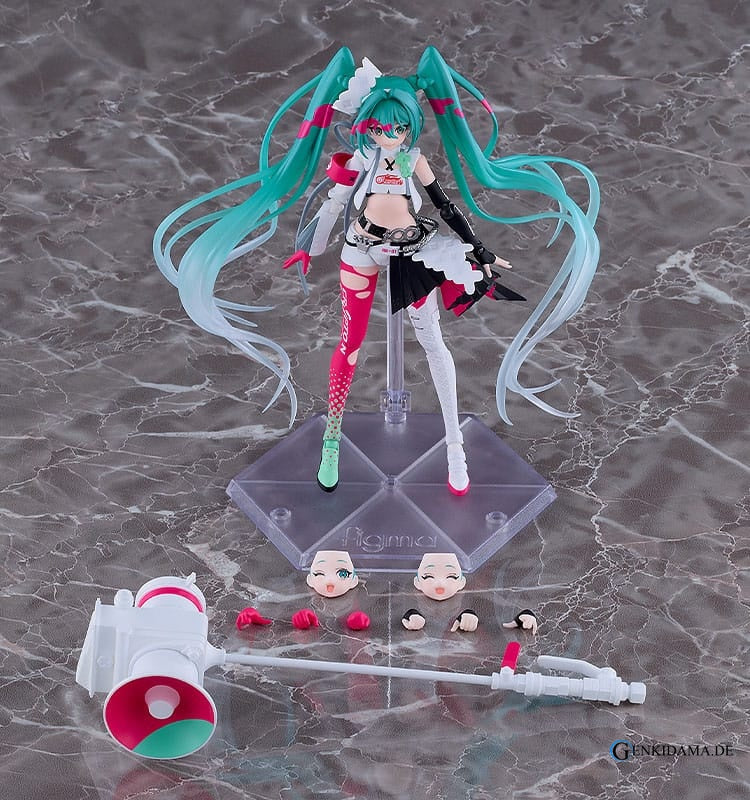 Hatsune Miku GT Project Figma Actionfigur Racing Miku 2025 Ver. 16 cm Ansicht 7