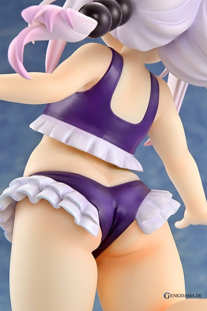 Miss Kobayashi's Dragon Maid PVC Statue 1/6 Kanna Kamui: Excited to Wear a Swimsuit at Home Ver. (Purple) 20 cm Ansicht 11