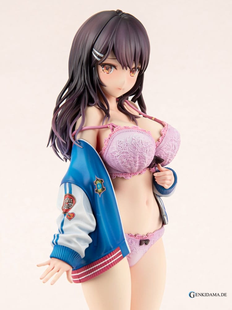 Original Character PVC Statue 1/6 Sukajan Jacket Kanojo wa Cool de Itai! Kyouka Kagura 27 cm Ansicht 25
