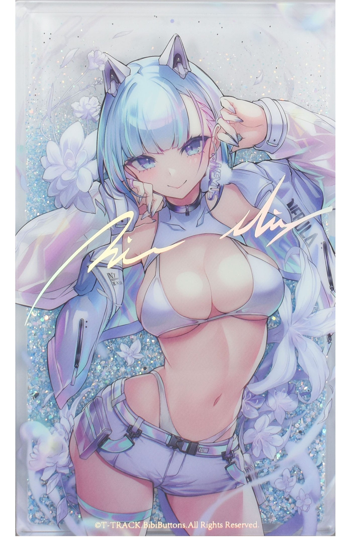 Kin Mirai Nekomata Miu DX Ver. Original Character Bibi Buttons