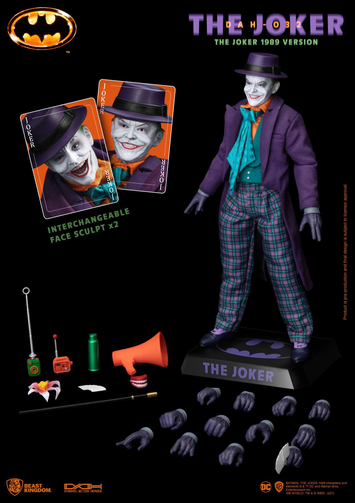 The Joker - Dynamic 8ction Heroes - Beast Kingdom Toys