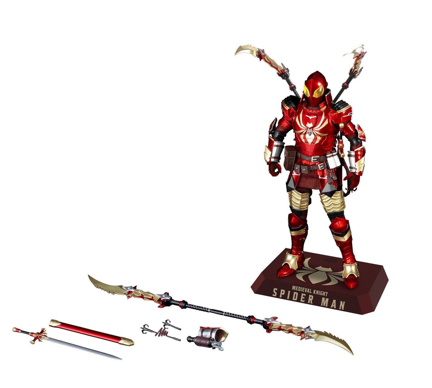 Medieval Knight Spider-Man - Dynamic 8ction Heroes - Beast Kingdom Toys