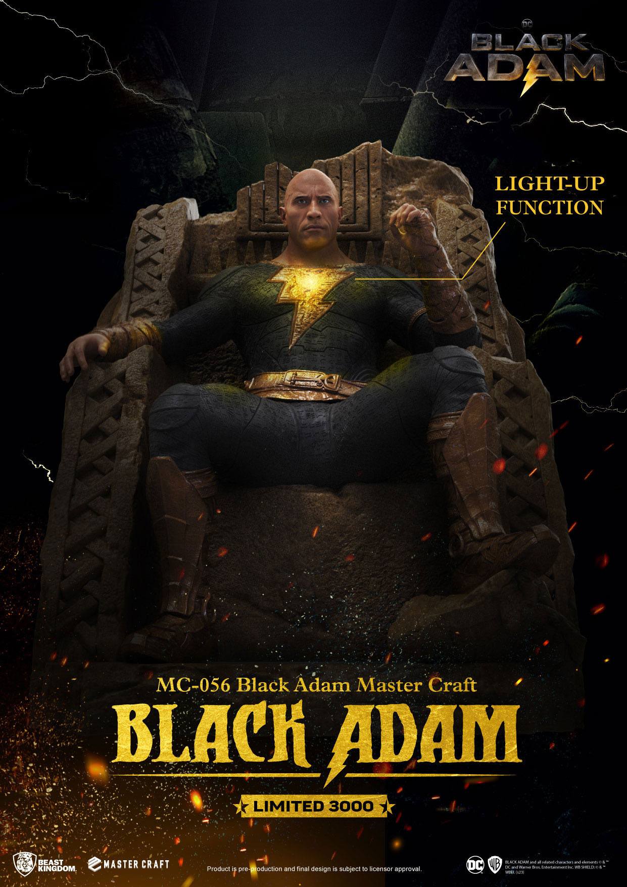 Black Adam Master Craft Beast Kingdom