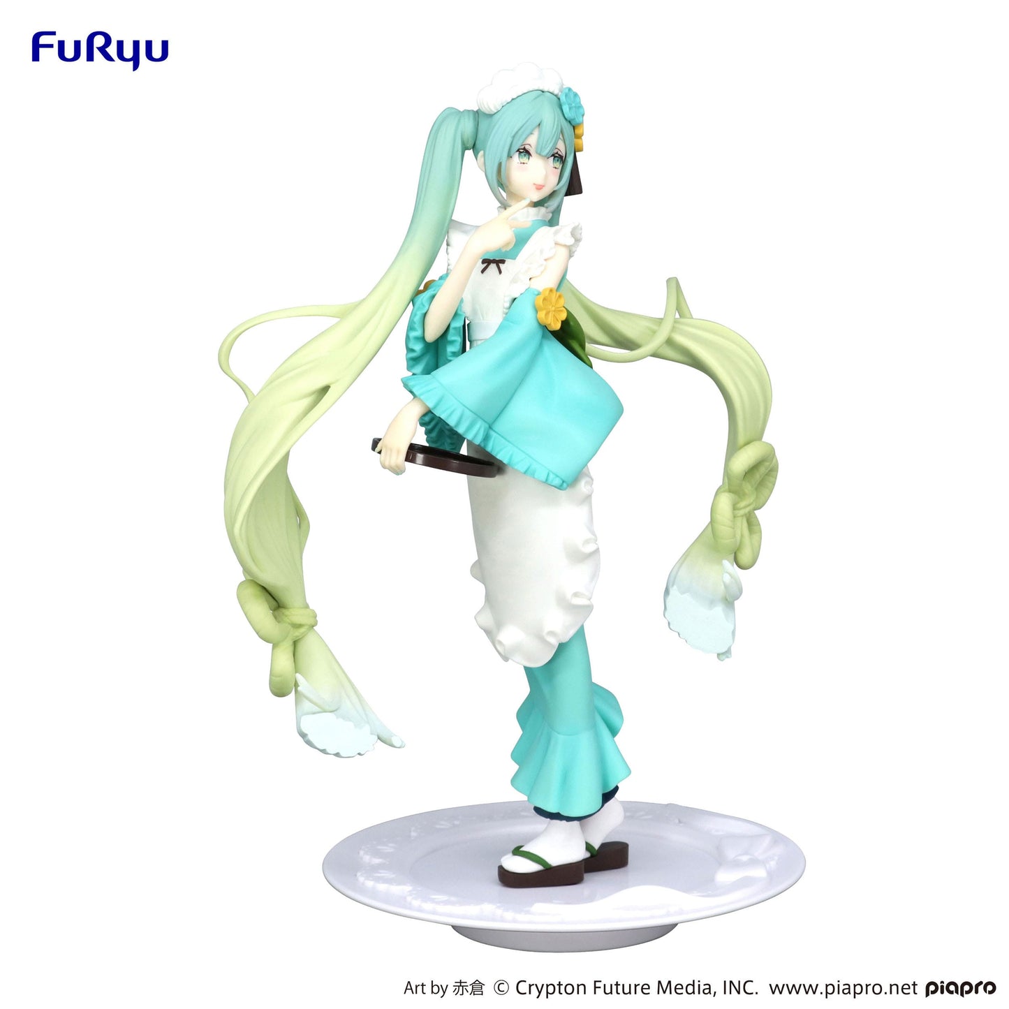 Hatsune Miku - Exceed Creative - Matcha Green Tea Parfait Mint Ver. -Furyu