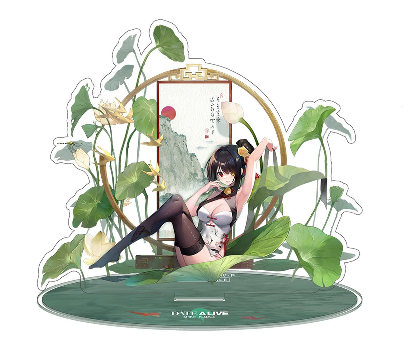 Kurumi Tokisaki Ink Black China Dress Ver. GoodShow