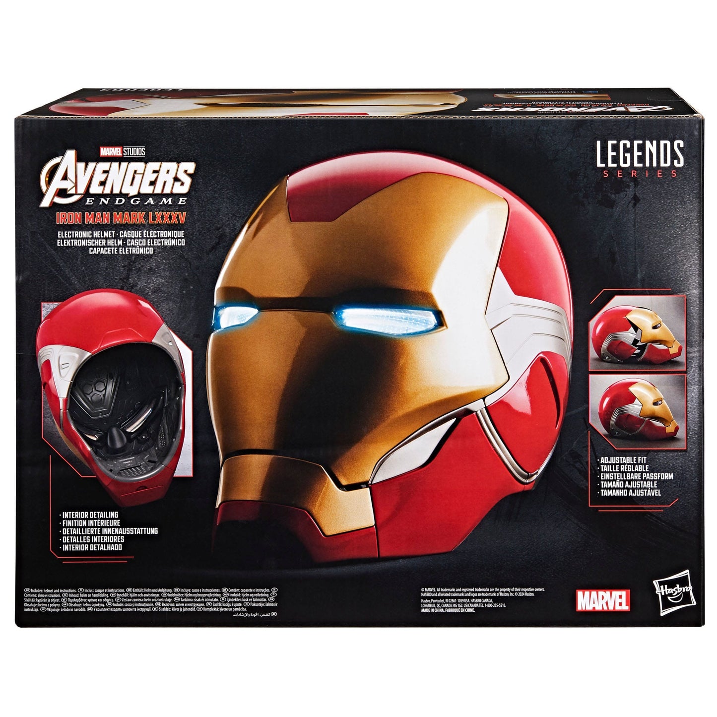 Elektronischer Helm Iron Man Mark LXXXV Replik Hasbro