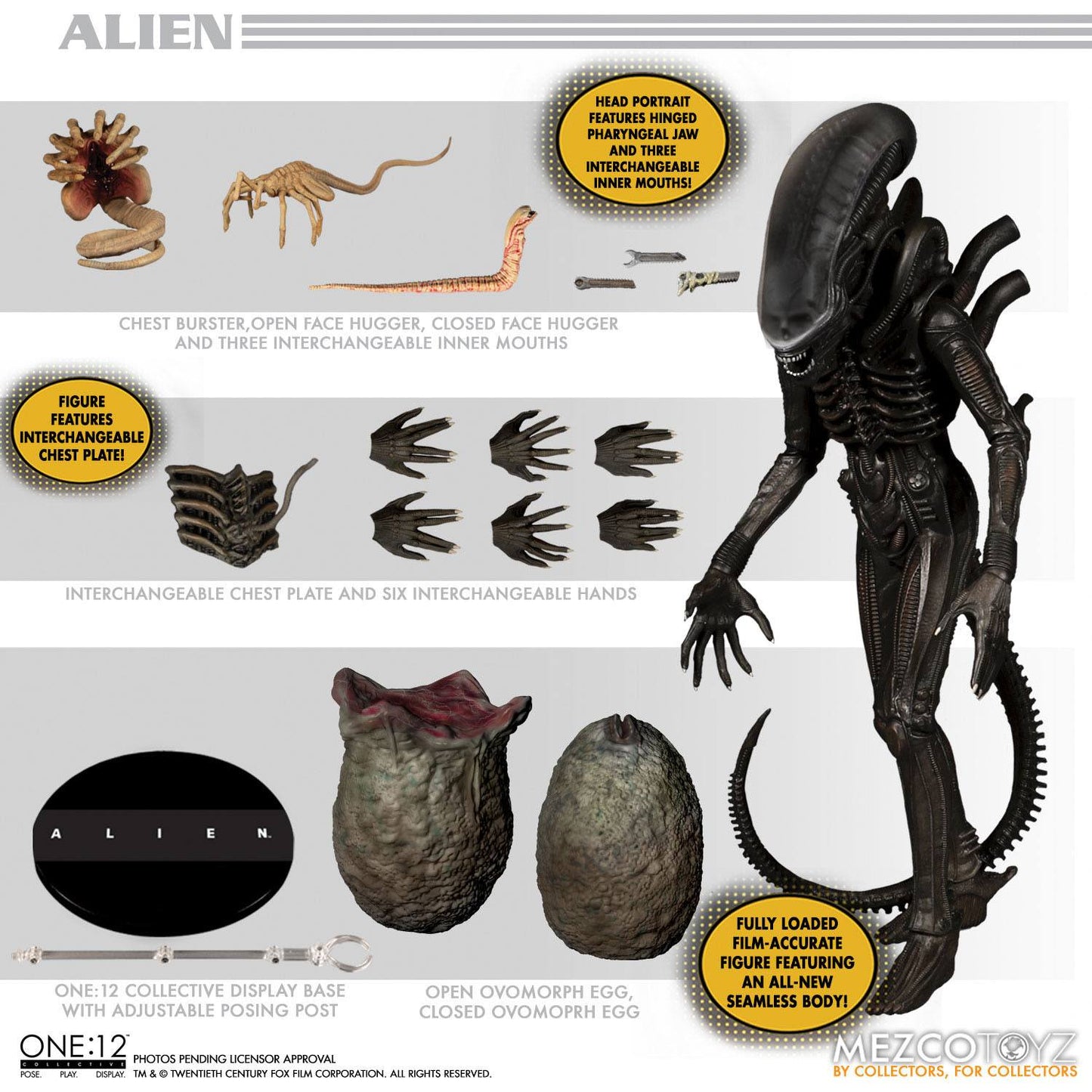 Alien - Alien Actionfigur - Mezco