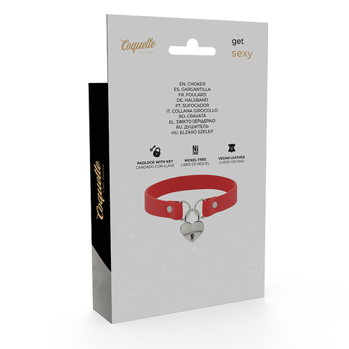 Coquette Chic Halsband Herz Cosplay