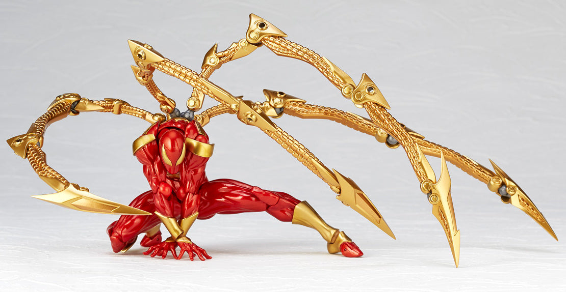 Iron Spider Amazing Yamaguchi, Revoltech Kaiyodo