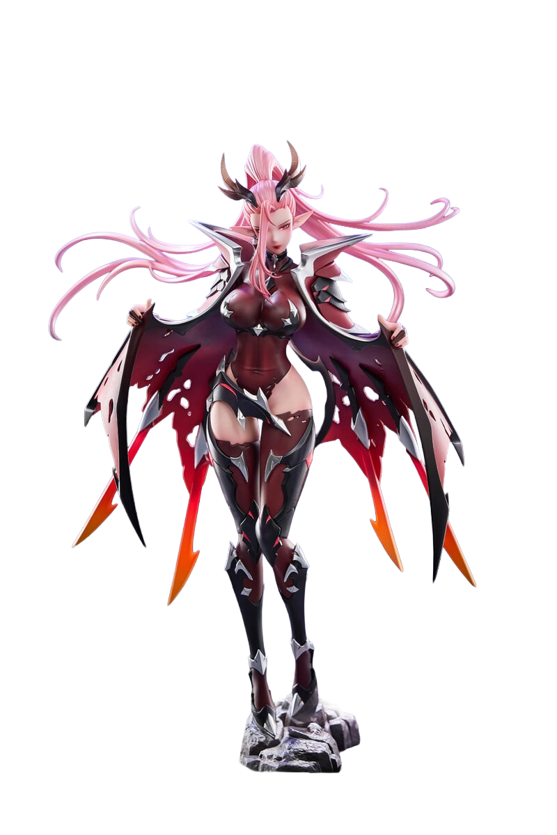 Original Character PU Figur 1/7 Heslion Draco Bellatrix Feminina 27 cm