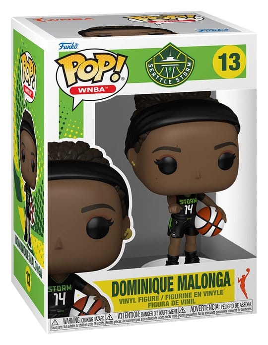 WNBA Legends POP! Sports Vinyl Figur Seattle Storm - Dominique Malonga - Anime Figuren günstig kaufen