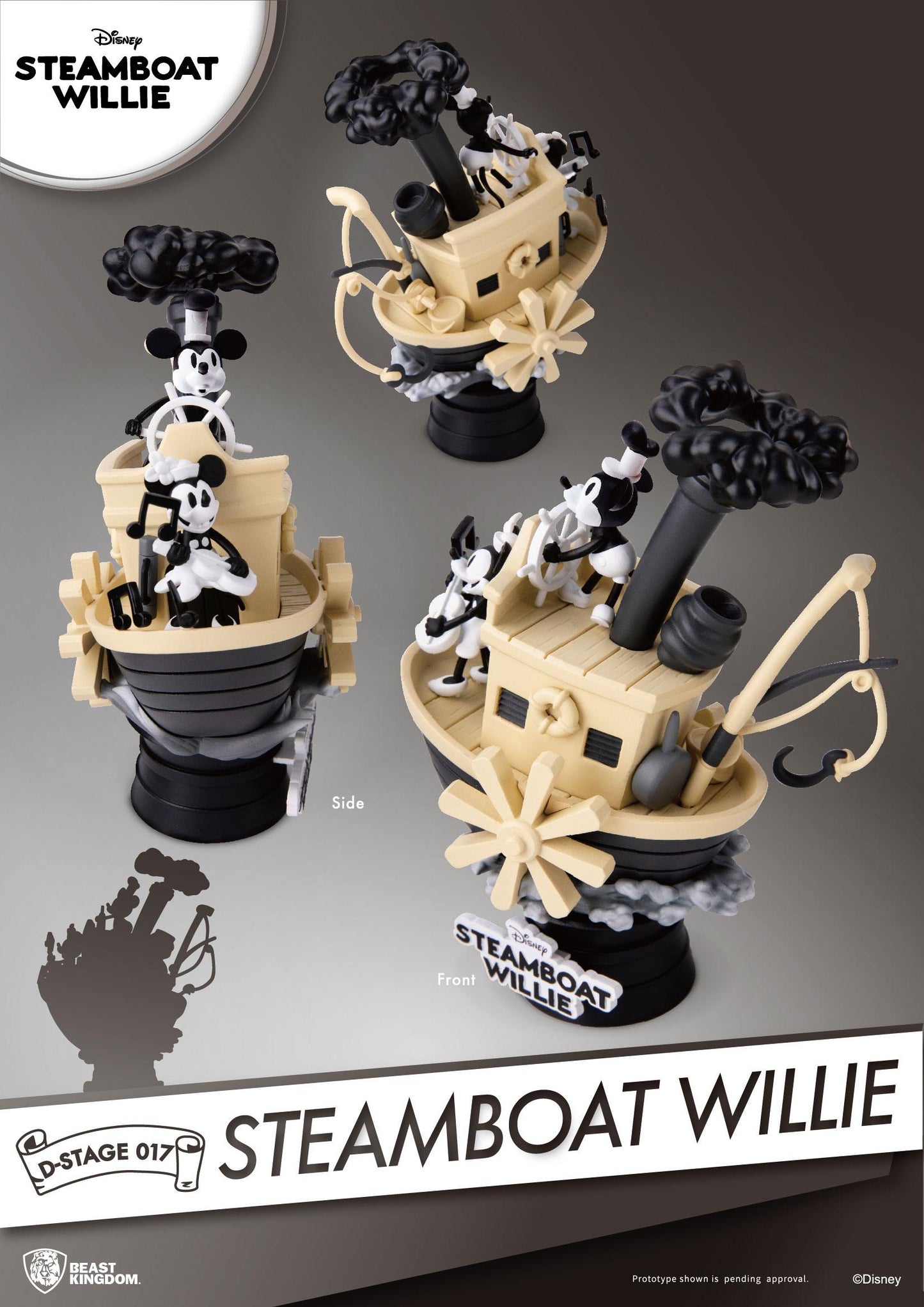 Micky & Minnie Diorama Beast Kingdoms - Anime Figuren günstig kaufen