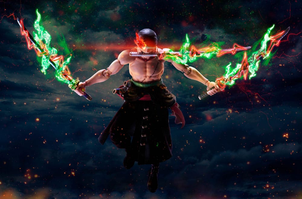 Lorenor Zorro The King of Hell S.H.Figuarts Bandai Tamashii Nations