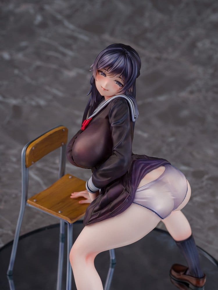 Original Character PVC Figur Miyamae Shiho After School Back illustration by Jack Dempa - Anime Figuren günstig kaufen