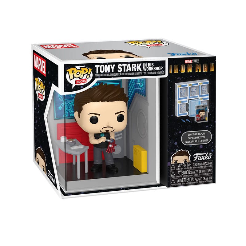 Marvel POP! Nooks Vinyl Figur Tony's Garage - Anime Figuren günstig kaufen