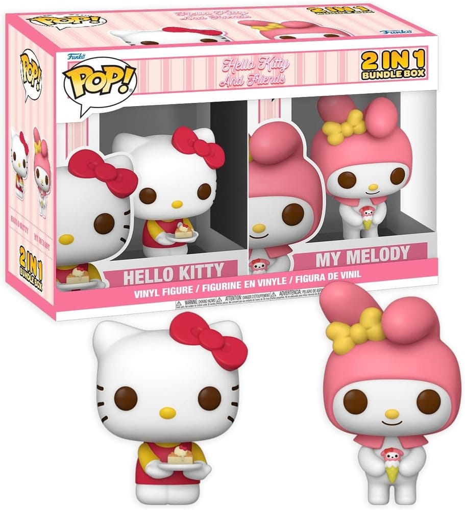 Hello Kitty Exclusive Box Hello Kitty & My Melody Assembled - Anime Figuren günstig kaufen
