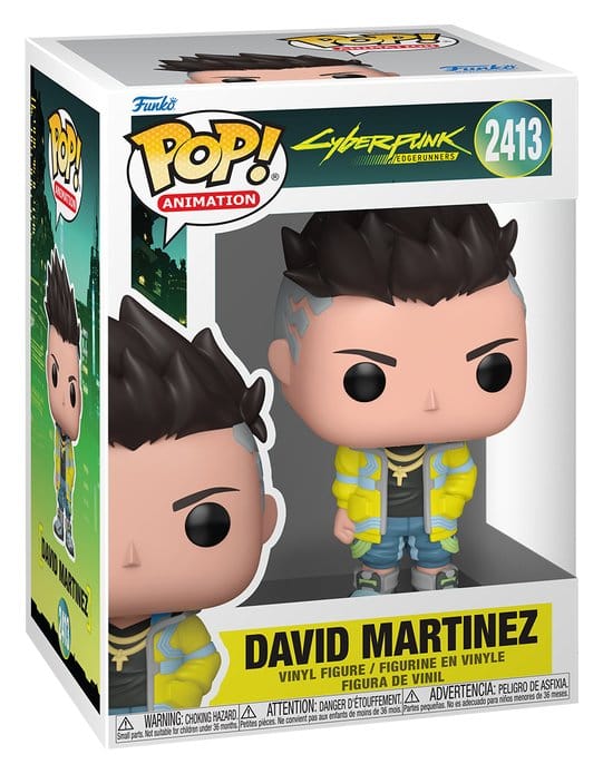 Cyberpunk Edgerunners Animation POP! Vinyl Figur David - Anime Figuren günstig kaufen