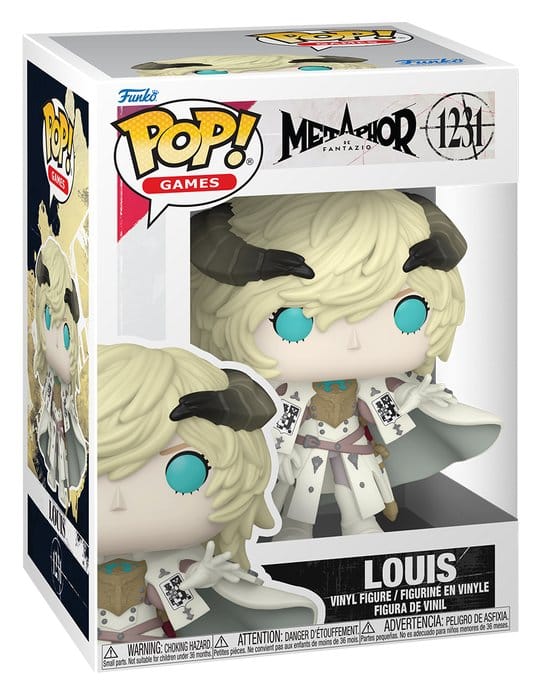 Metaphor: ReFantazio POP! Games Vinyl Figur Louis Guiabern - Anime Figuren günstig kaufen