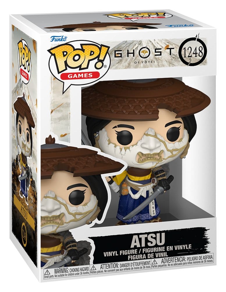 Ghost of Yotei POP! Games Vinyl Figur Atsu - Anime Figuren günstig kaufen
