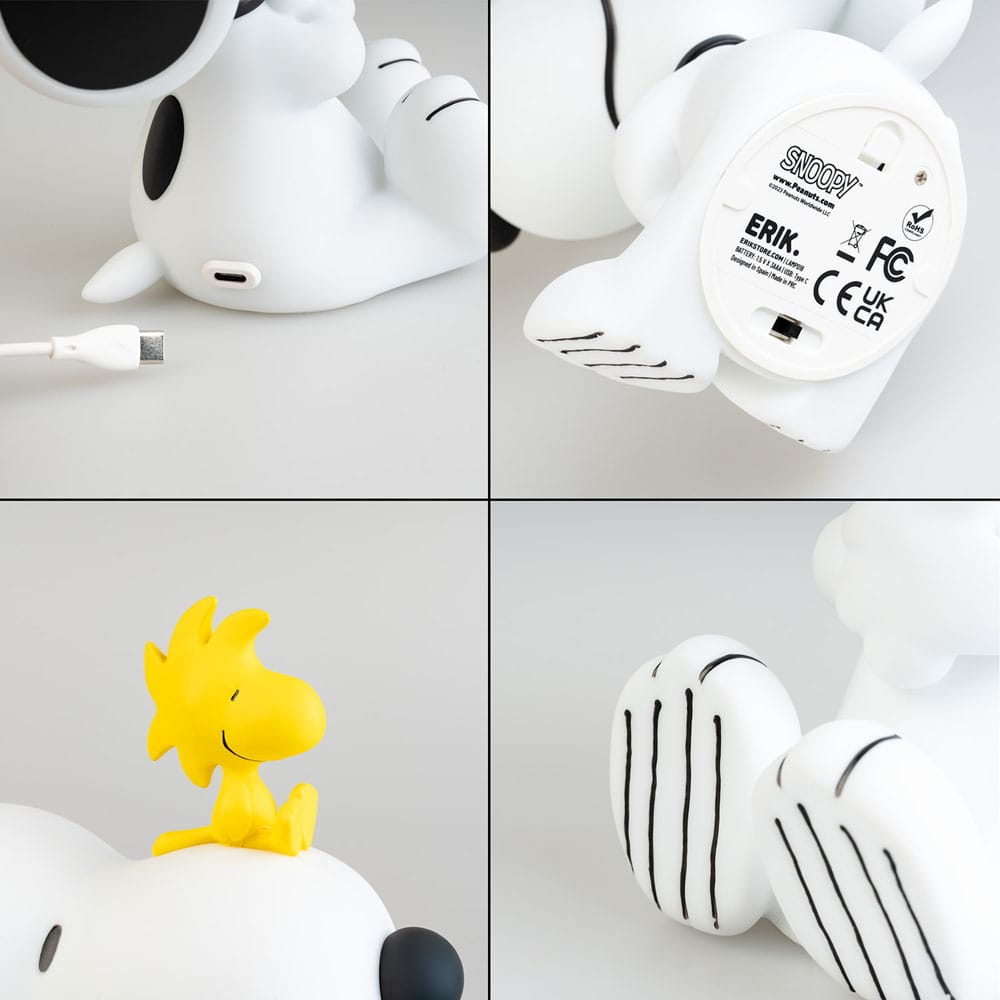 Peanuts Lampe mit USB-C Snoopy - Anime Figuren günstig kaufen