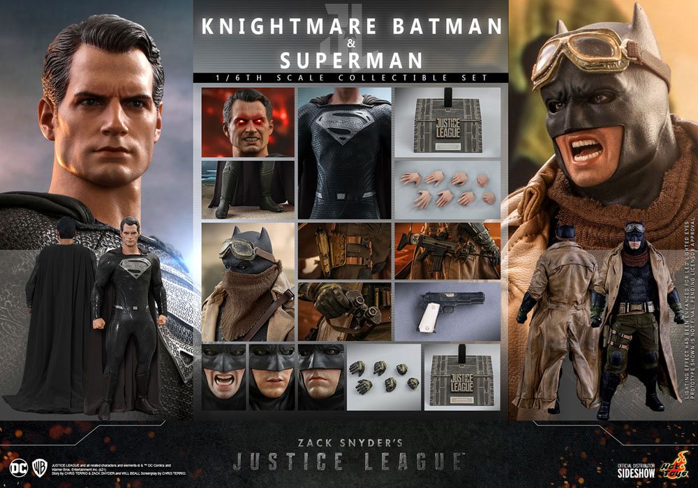 Knightmare Batman and Superman Justice League Hot Toys