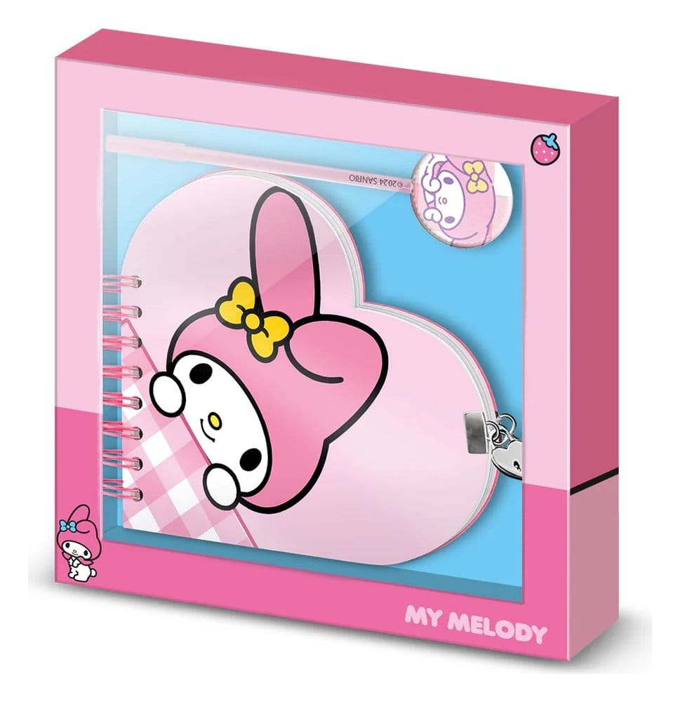 Hello Kitty Notizbuch mit Kugelschreiber Geschenk-Set My Melody - Anime Figuren günstig kaufen