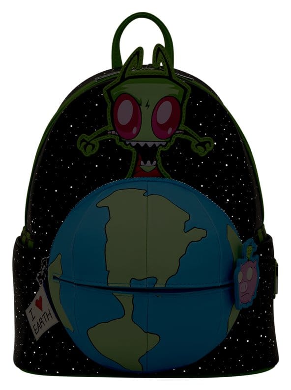 Nickelodeon by Loungefly Mini Rucksack Invader Zim Glow - Anime Figuren günstig kaufen