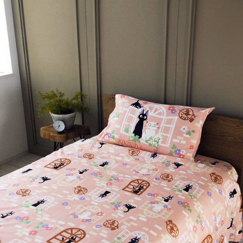 Kiki´s kleiner Lieferservice Natsu Bettwäsche Sweet Pink Jiji - Anime Figuren günstig kaufen