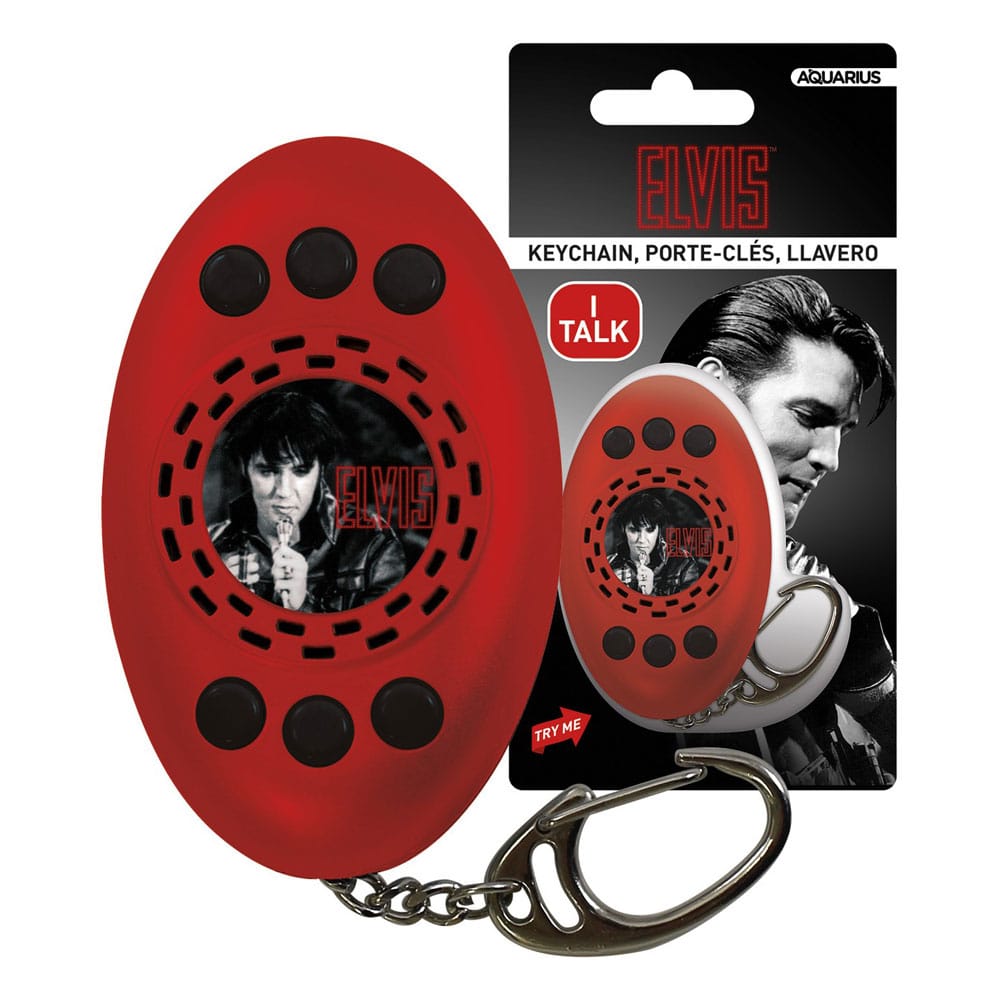 Elvis: SQUAWKey Talking Keychain - Anime Figuren günstig kaufen