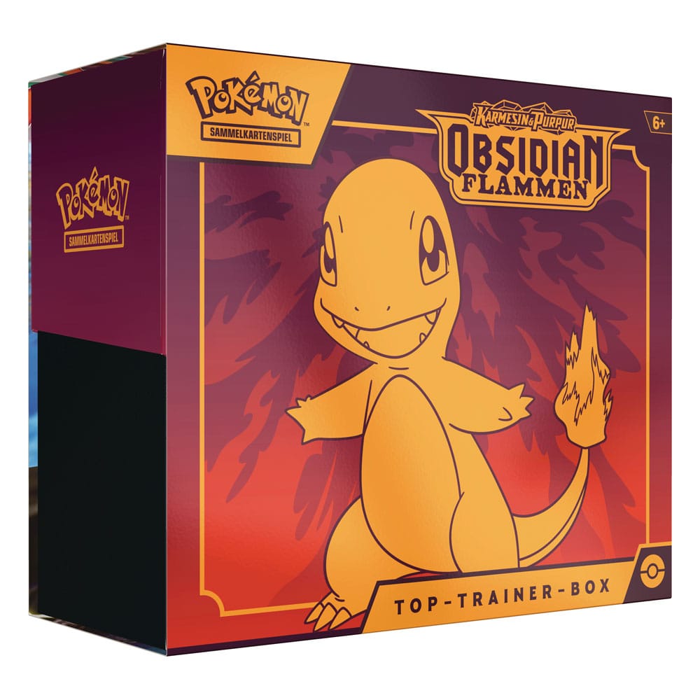 Pokémon Obsidian Flammen Top Trainer Box *Deutsche Version* - Anime Figuren günstig kaufen