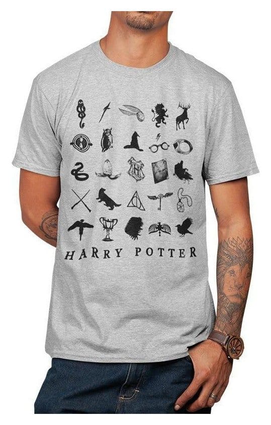 Harry Potter T-Shirt Icons - Anime Figuren günstig kaufen