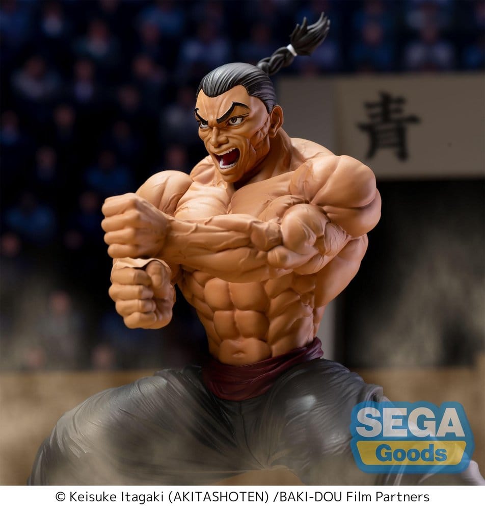 Baki-Dou Luminasta PVC Figur Kaioh Retsu - Anime Figuren günstig kaufen