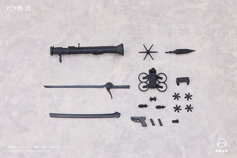 Attacker Runa Bunny Rapid Action Squad Sushing