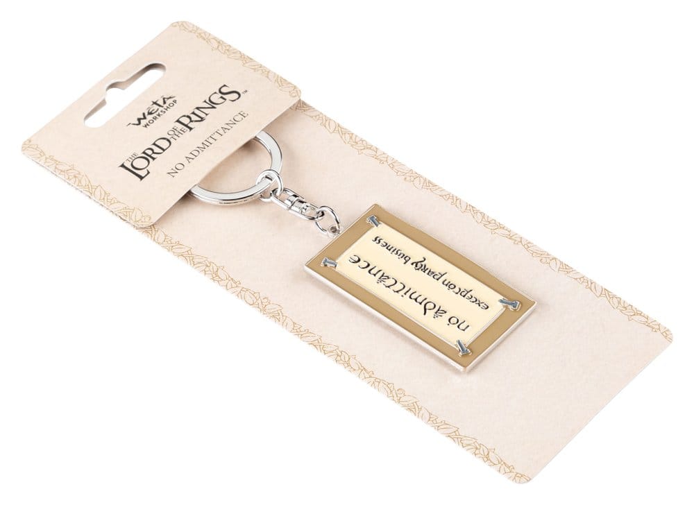Herr der Ringe Schlüsselanhänger No Admittance Sign - Anime Figuren günstig kaufen