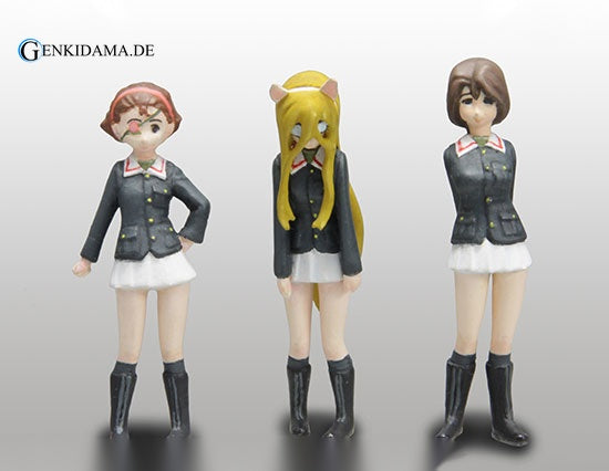 1/35 Girls und Panzer the Movie - Arikui-san Team Type 3 Medium Tank Chi-Nu & Set Plastic Model