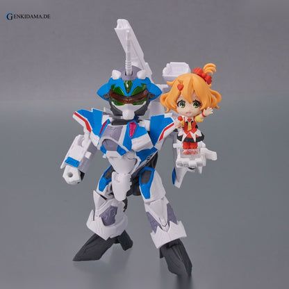 TINY SESSION VF-31J Siegfried (Hayate Immelmann Custom) with Freyja Wion "Macross Delta"