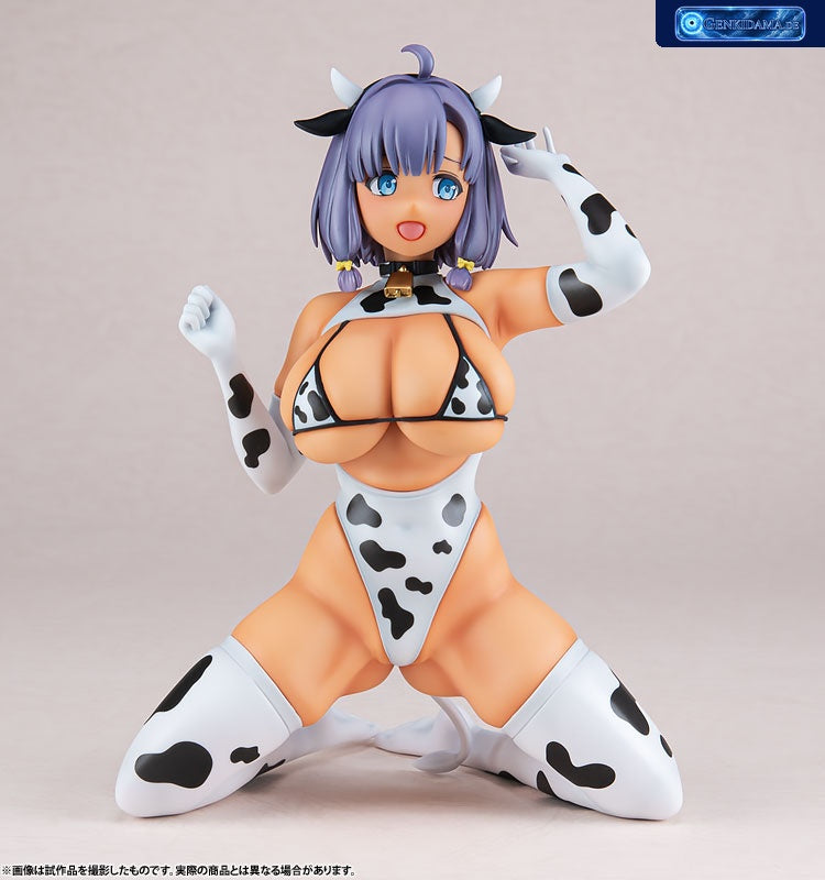 Nukitashi THE ANIMATION Misaki Hotori Cow Pattern Costume Suntanned ver. 1/5 [Q-six] Ansicht 2
